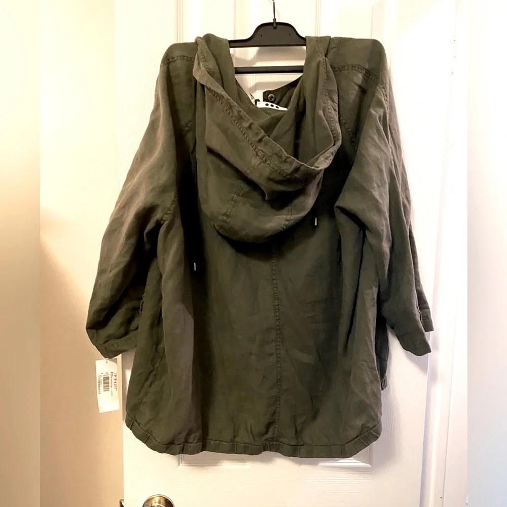 Three Dots Cool Cargo Jacket NWT Size XL - Picture 3 of 13